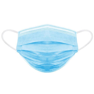 BLUE EAR LOOP FACE MASK 3PLY - 50PIECE