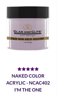 GLAM AND GLITS NAKED COLLECTIONS - NCA402 - 1 oz - I'M THE ONE