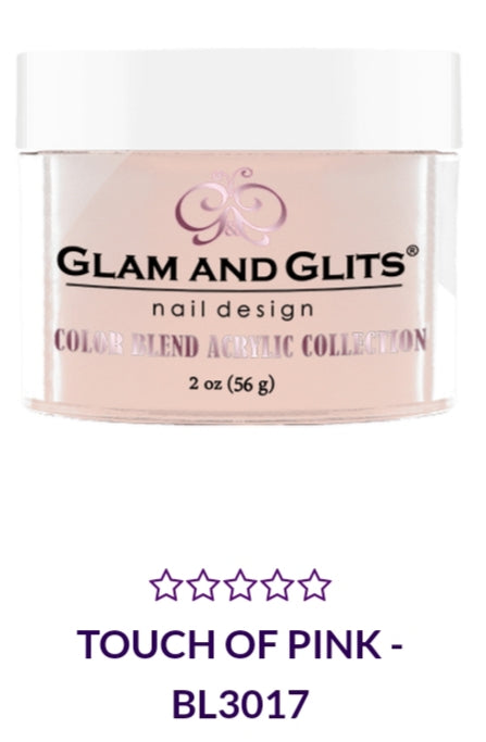 GLAM AND GLITS COLOR BLEND COLLECTION VOL.1 - BL3017 - 2 oz - TOUCH OF PINK