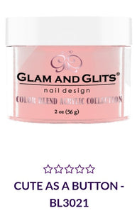 GLAM AND GLITS COLOR BLEND COLLECTION VOL.1 - BL3021 - 2 oz - CUTE AS A BUTTON