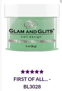 GLAM AND GLITS COLOR BLEND COLLECTION VOL.1 - BL3028 - 2 oz - FIRST OF ALL