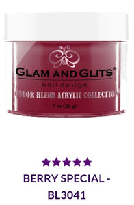GLAM AND GLITS COLOR BLEND COLLECTION VOL.1 - BL3041 - 2 oz - BERRY SPECIAL
