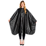 VINYL SHAMPOO CAPE WITH STAY DRY BACK GUARD