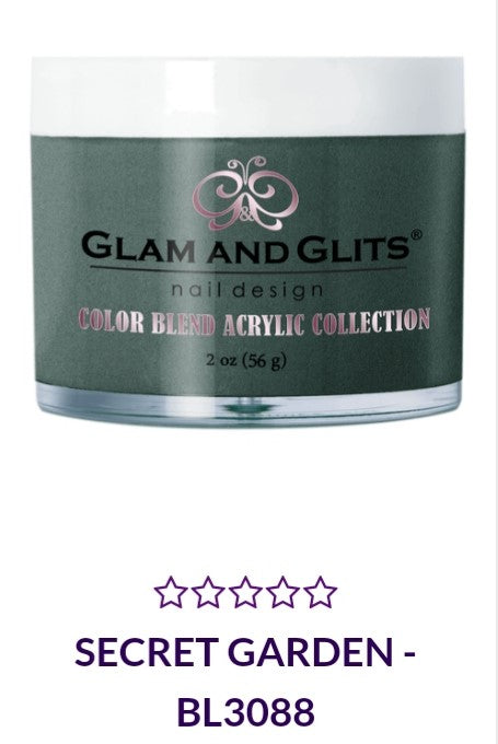 GLAM AND GLITS COLOR BLEND COLLECTION VOL.2 - BL3088 - 2 oz - SECRET GARDEN