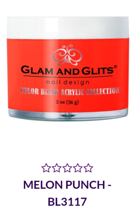 GLAM AND GLITS COLOR BLEND COLLECTION VOL.3 - BL3117 - 2 oz - MELON PUNCH