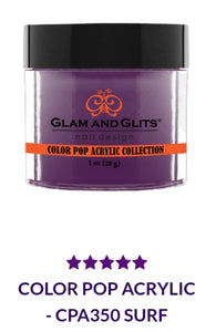 GLAM AND GLITS COLOR POP COLLECTIONS - CPA350 - 1 oz - SURF