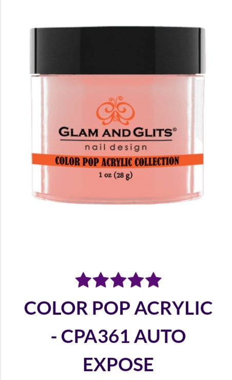 GLAM AND GLITS COLOR POP COLLECTIONS - CPA361 - 1 oz - AUTO EXPOSE