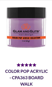 GLAM AND GLITS COLOR POP COLLECTIONS - CPA363 - 1 oz - BOARD WALK