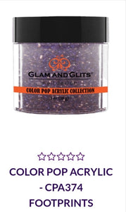 GLAM AND GLITS COLOR POP COLLECTIONS - CPA374 - 1 oz - FOOTPRINTS