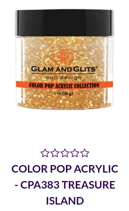 GLAM AND GLITS COLOR POP COLLECTIONS - CPA383 - 1 oz - TREASURE HUNT