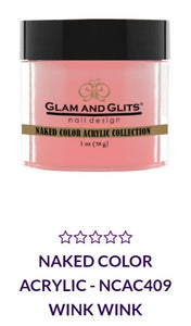 GLAM AND GLITS NAKED COLLECTIONS - NCA409 - 1 oz - WINK WINK