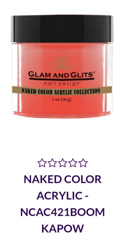 GLAM AND GLITS NAKED COLLECTIONS - NCA421 - 1 oz - BOOM KAPOW