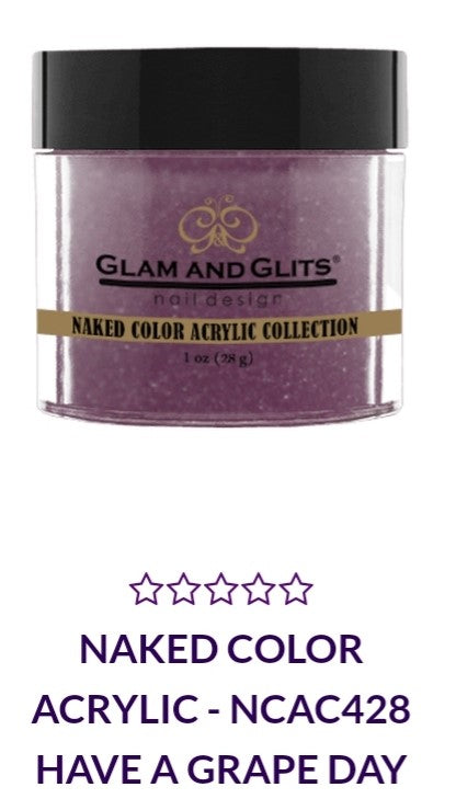 GLAM AND GLITS NAKED COLLECTIONS - NCA428 - 1 oz - HAVE A GRAPE DAY