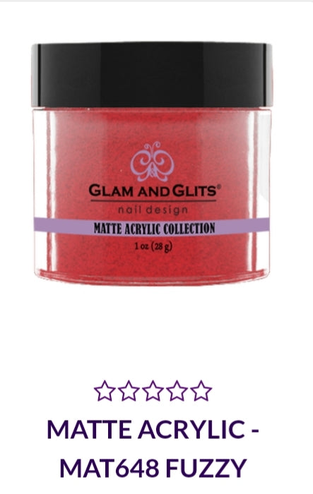 GLAM AND GLITS MATTE COLLECTIONS - MA648 - 1 oz - FUZZY BERRY