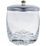 DL PRO GLASS JAR WITH STAINLESS STEEL LID