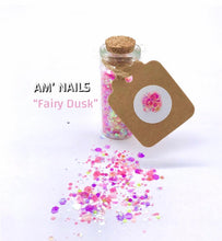 Load image into Gallery viewer, AM&#39; NAILS GLITTER MIXES GLASS BOTTLE
