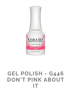 KIARASKY GEL POLISHES - G446 DON'T PINK ABOUT IT