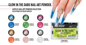 MIA SECRET COLOR ACRYLIC COLLECTIONS - GLOW IN THE DARK