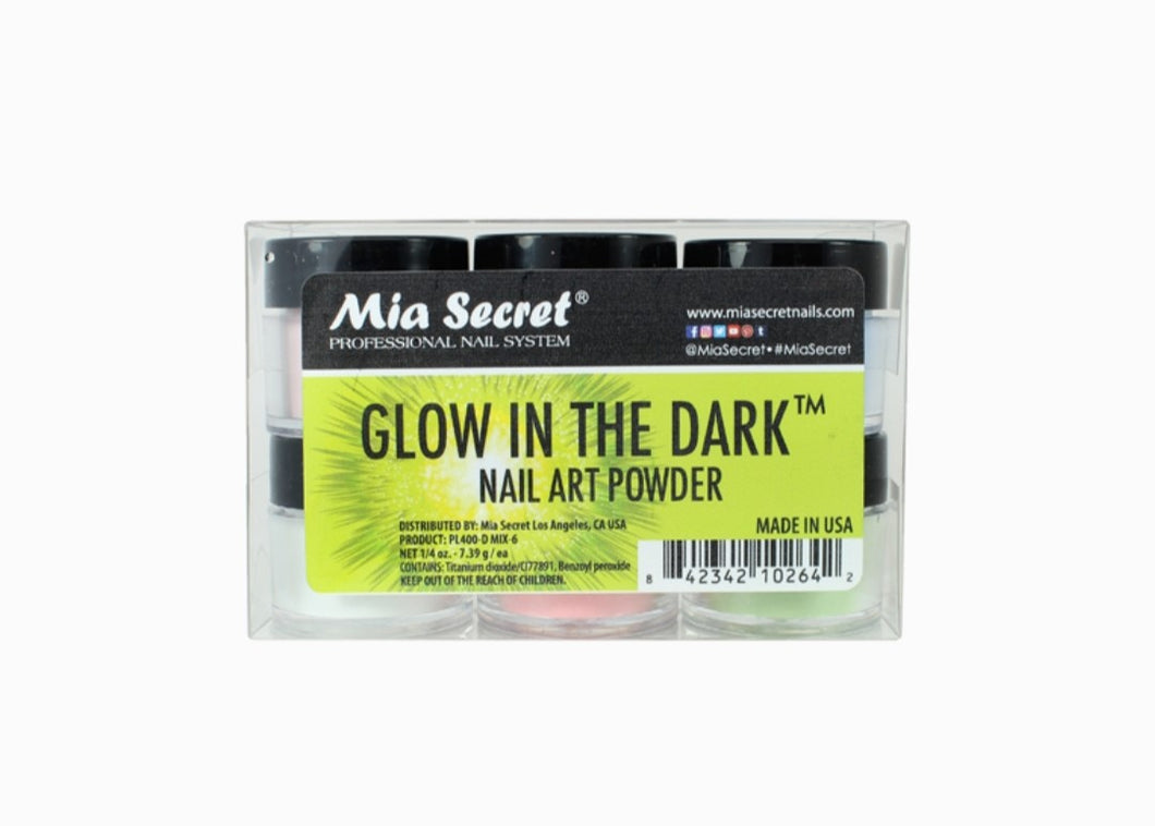 MIA SECRET COLOR ACRYLIC COLLECTIONS - GLOW IN THE DARK