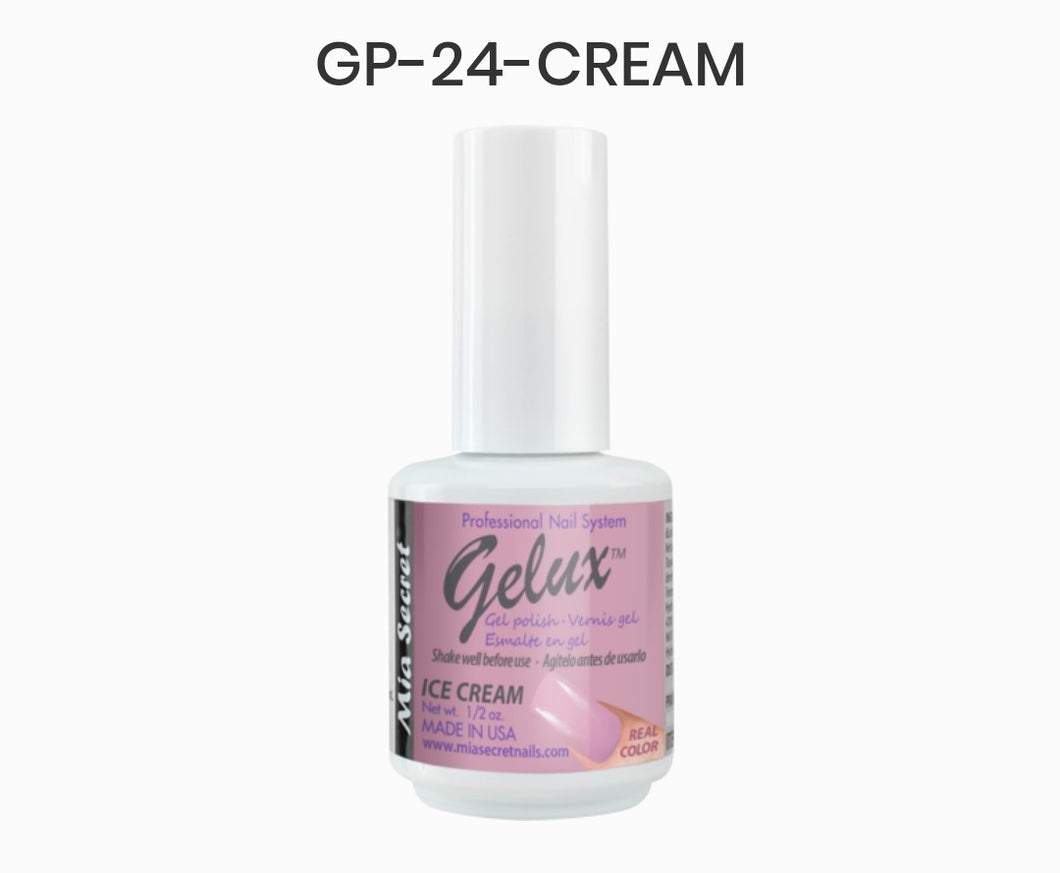 MIA SECRET GELUX GEL NAIL POLISH - GP-24 CREAM