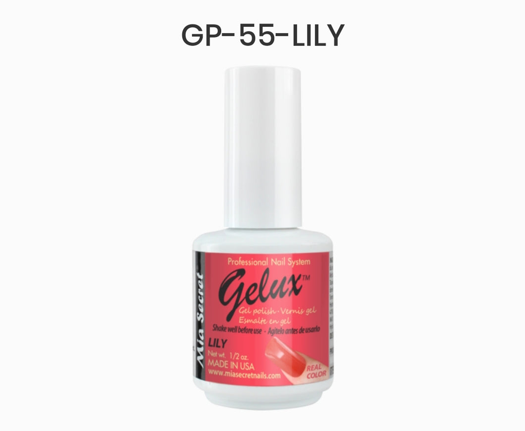 MIA SECRET GELUX GEL NAIL POLISH - GP-55 LILY