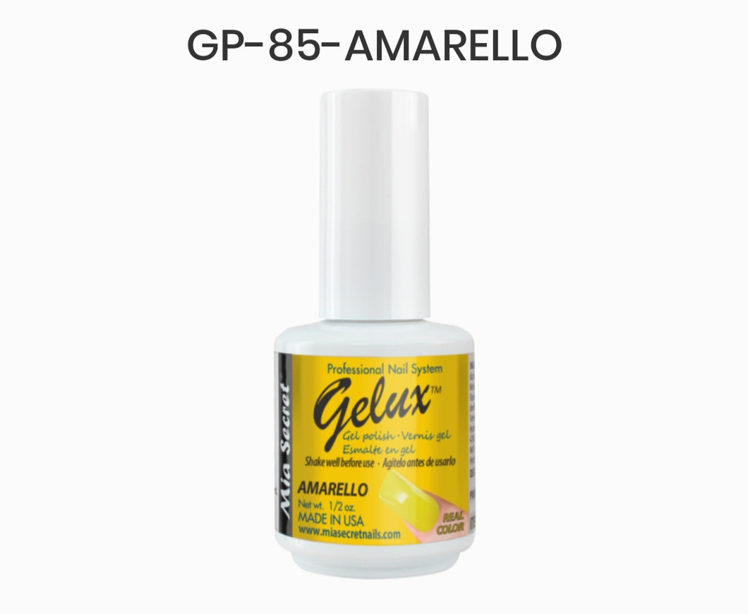 MIA SECRET GELUX GEL NAIL POLISH - GP-85 AMARELLO