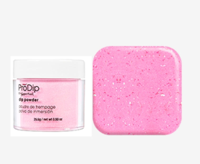 SUPERNAIL PRO DIP COLOR POWDERS - PINK SPRINKLES - .90OZ
