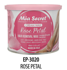 MIA SECRET GEL & CREAM HAIR REMOVAL WAX - ROSE PETAL