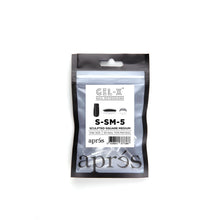 Load image into Gallery viewer, APRES GEL-X SCULPTED SQUARE MEDIUM REFILL TIPS #000-#9
