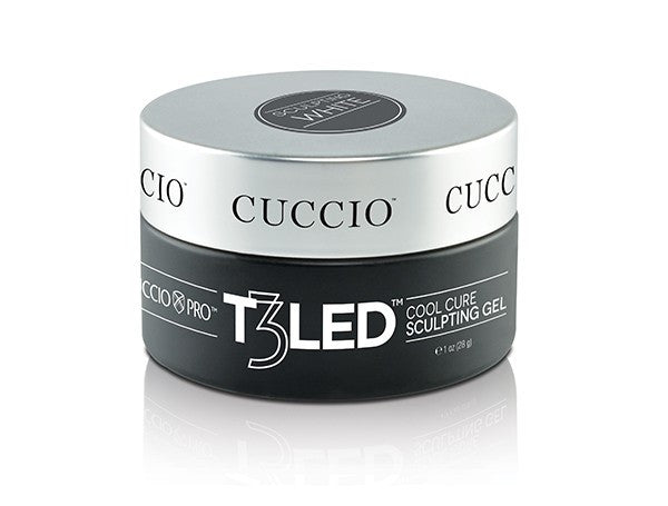 CUCCIO T3 LED/UV CONTROLLED LEVELLING GEL - WHITE - 1 oz  6951-LED
