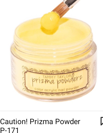 TAMMY TAYLOR COLORED ACRYLIC POWDER PRIZMA 1.5OZ - CAUTION