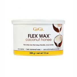 GIGI POT WAX - FLEX WAX COCONUT HONEE - 14OZ