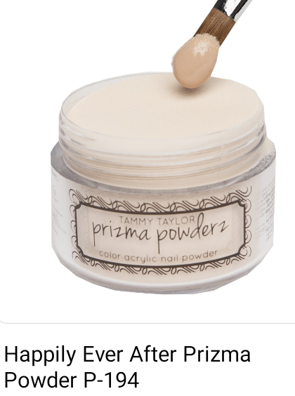 TAMMY TAYLOR COLORED ACRYLIC POWDER PRIZMA 1.5OZ - HAPPILY EVER AFTER