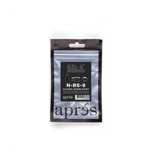 APRES GEL-X NATURAL ROUNDED SHORT REFILL TIPS #000 - #9