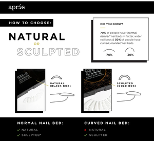 APRES GEL X NAIL EXTENSION SYSTEM - SCULPTED STILETTO MEDIUM 500 TIPS